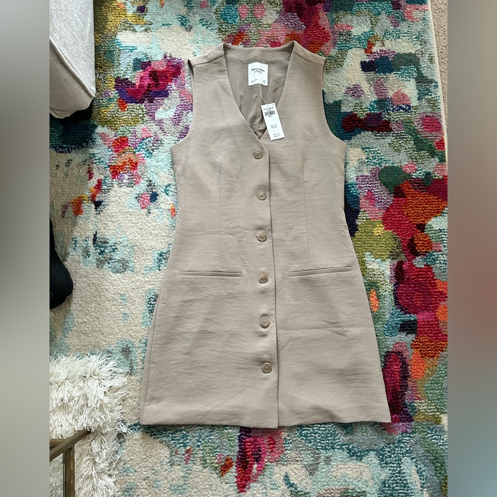 Abercrombie & Fitch Mini Vest Dress